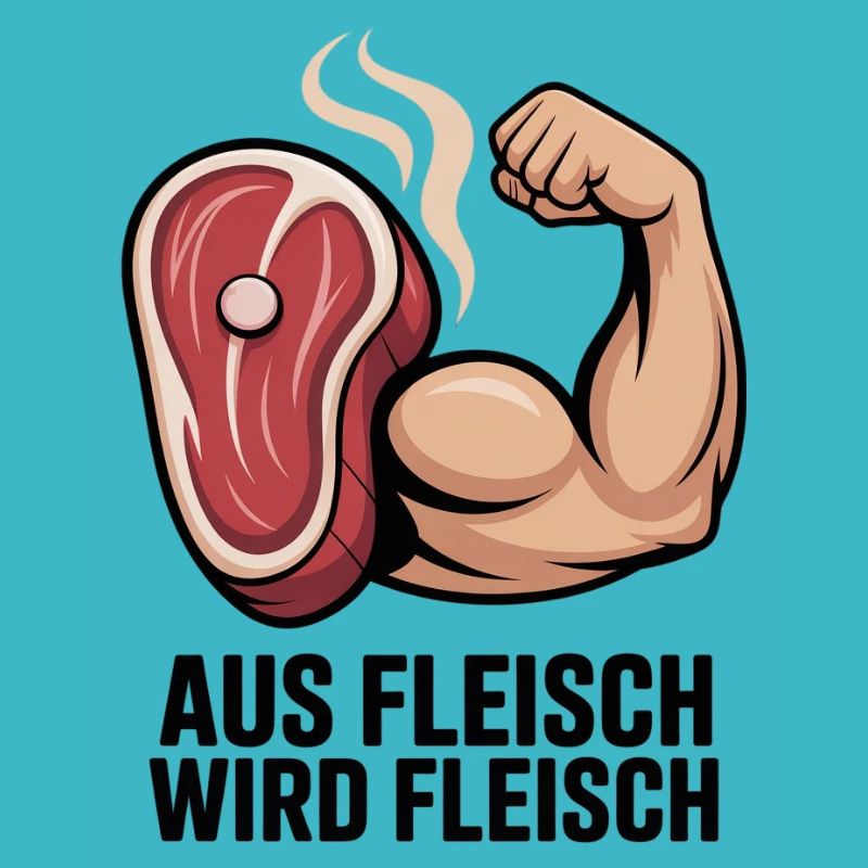 Aus Fleisch wird Fleisch Fitness