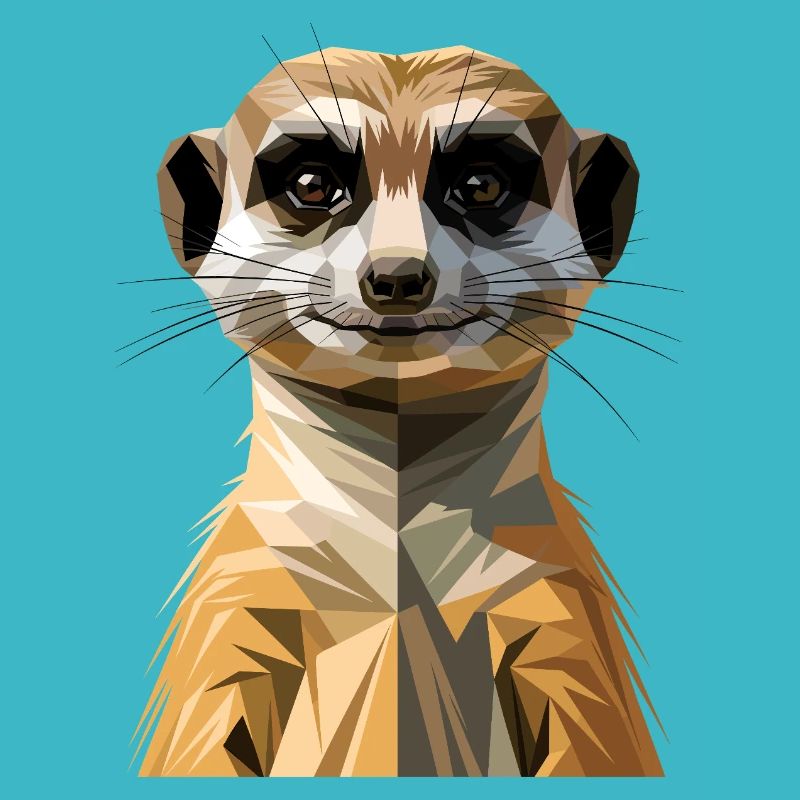 Erdmännchen Meerkat Süßes Surikate Mangusten