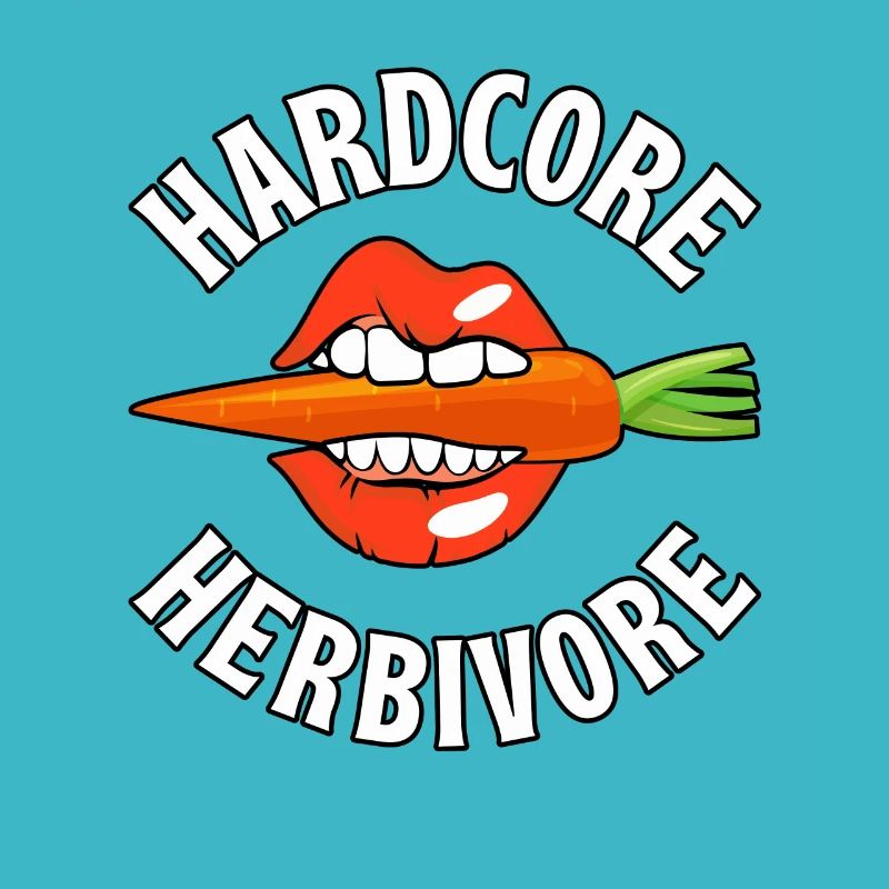 Handcore herbivore vegan