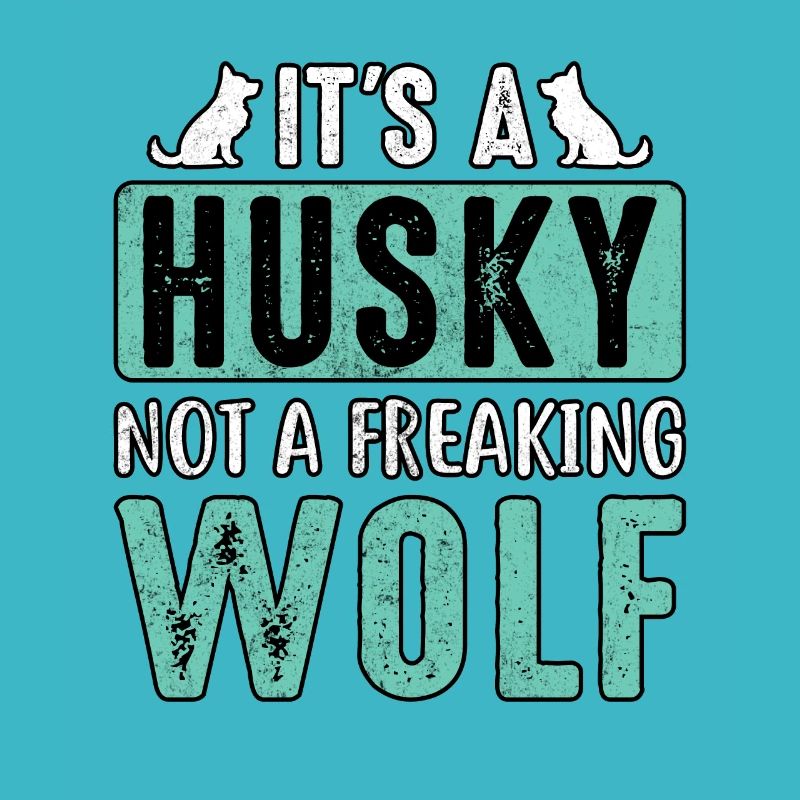 It's a husky not a freaking wolf
