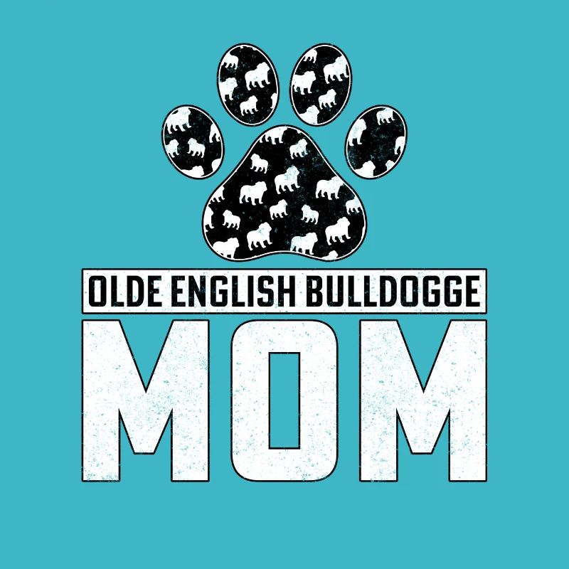 Olde bouledogue anglais maman