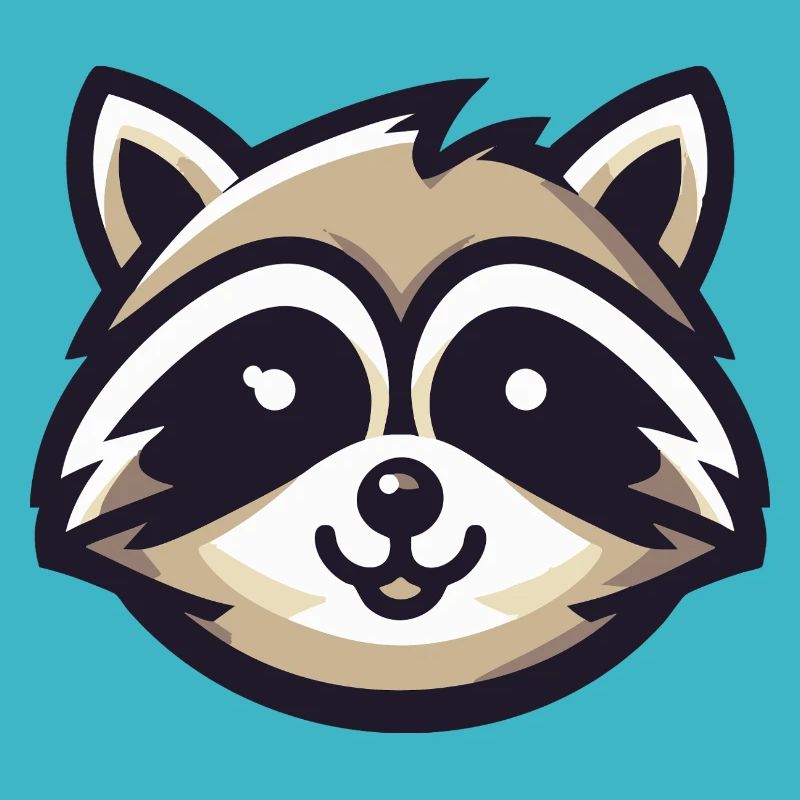 Waschbär Porträt