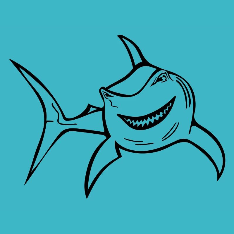 Requin drôle