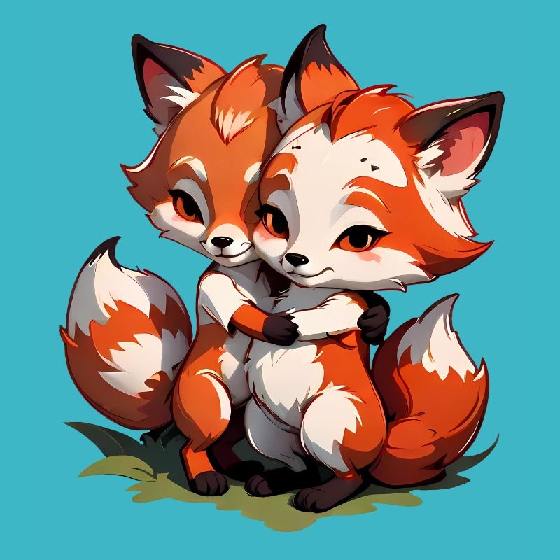 Offrez ces mignons renards en cadeau pour la Saint-Valentin