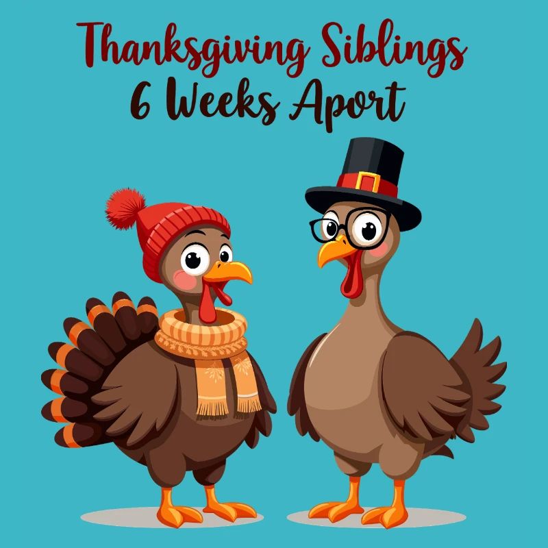 Frères et sœurs de Thanksgiving