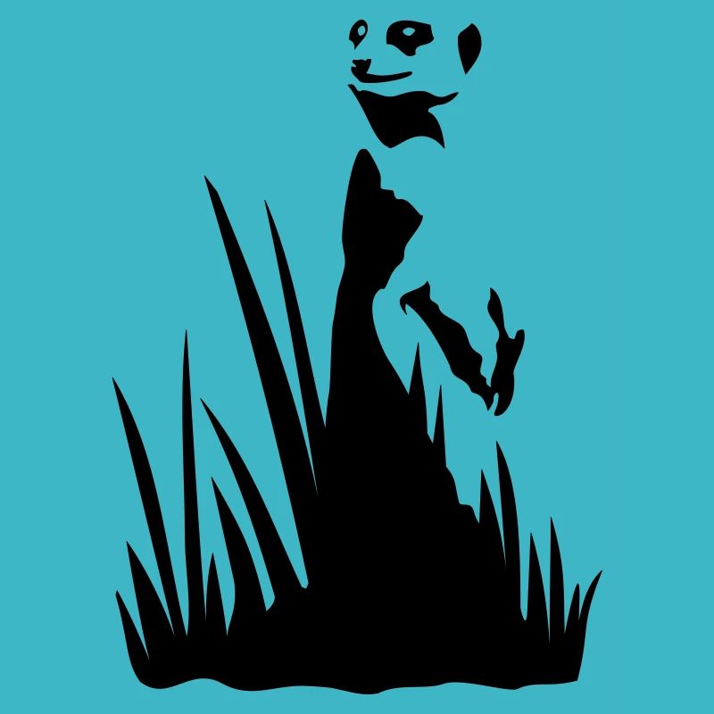 Erdmännchen im Gras