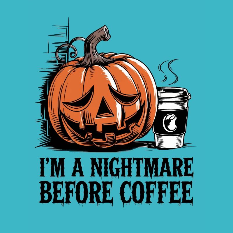 I'm a Nightmare Before Coffee