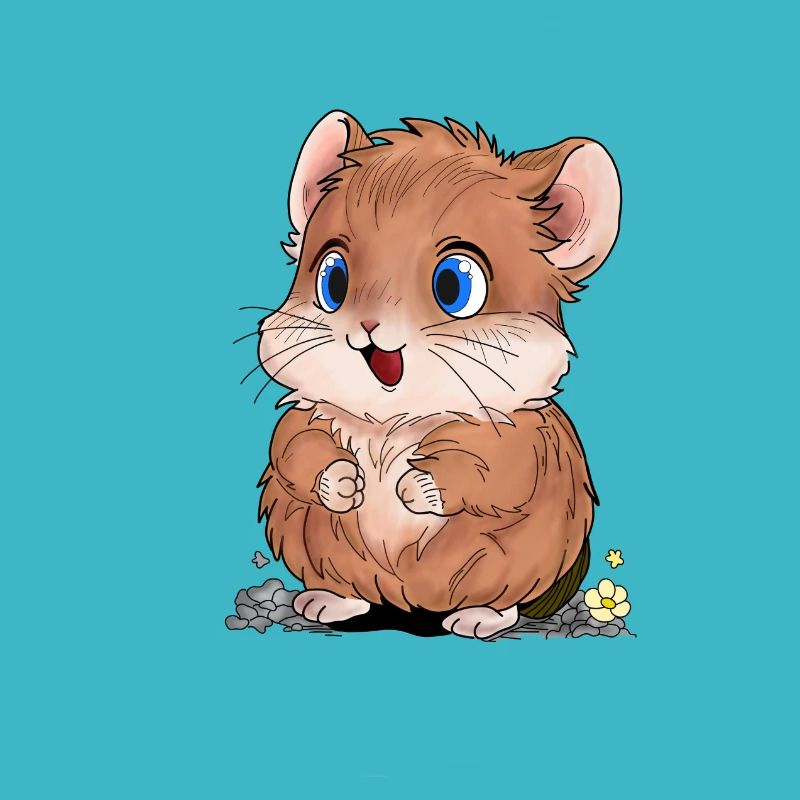 Hamster joyeux