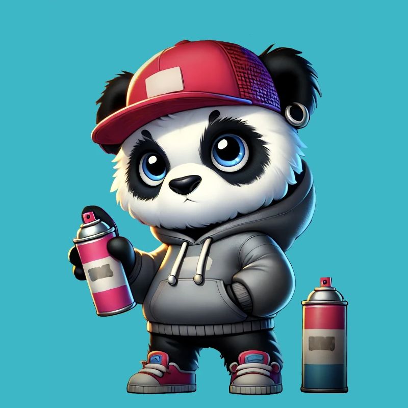 Panda Graffiti