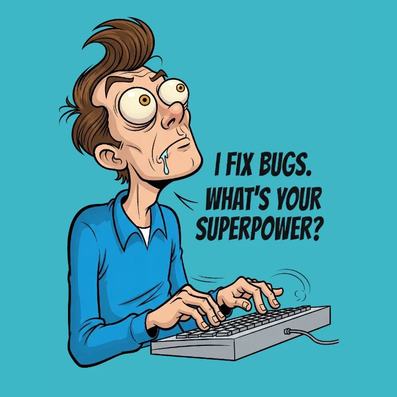 Bug Fixer Superpower: IT Held Design