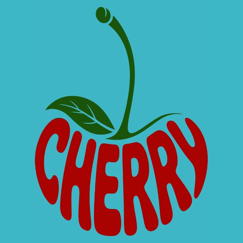 Cerise - Logo de fruit cool