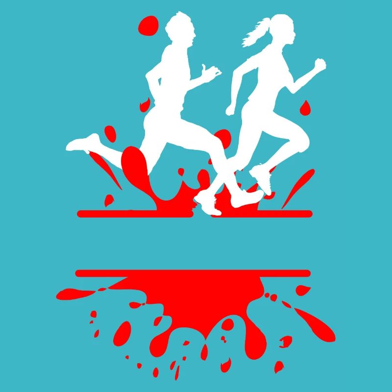 Mud Run Duo – Custom Splash Design