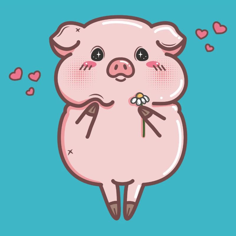 Cochon amoureux