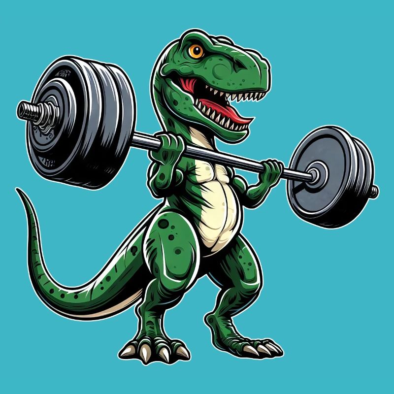 T-Rex Workout Dumbbell Bench Press Cool