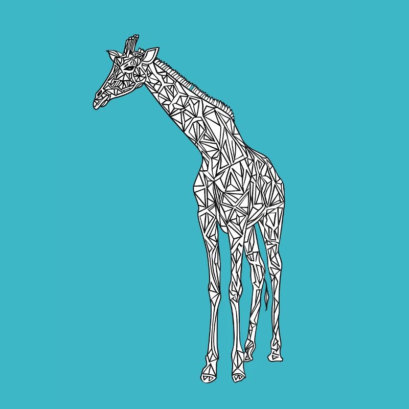 Lignes d’art Giraffe #giraffe