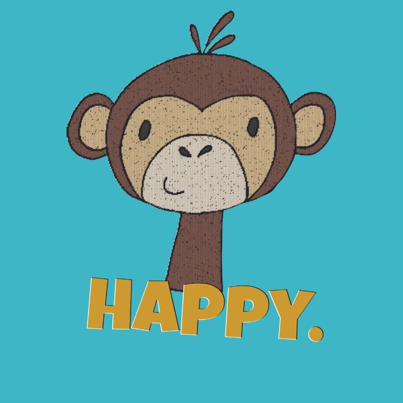 Singe Heureux