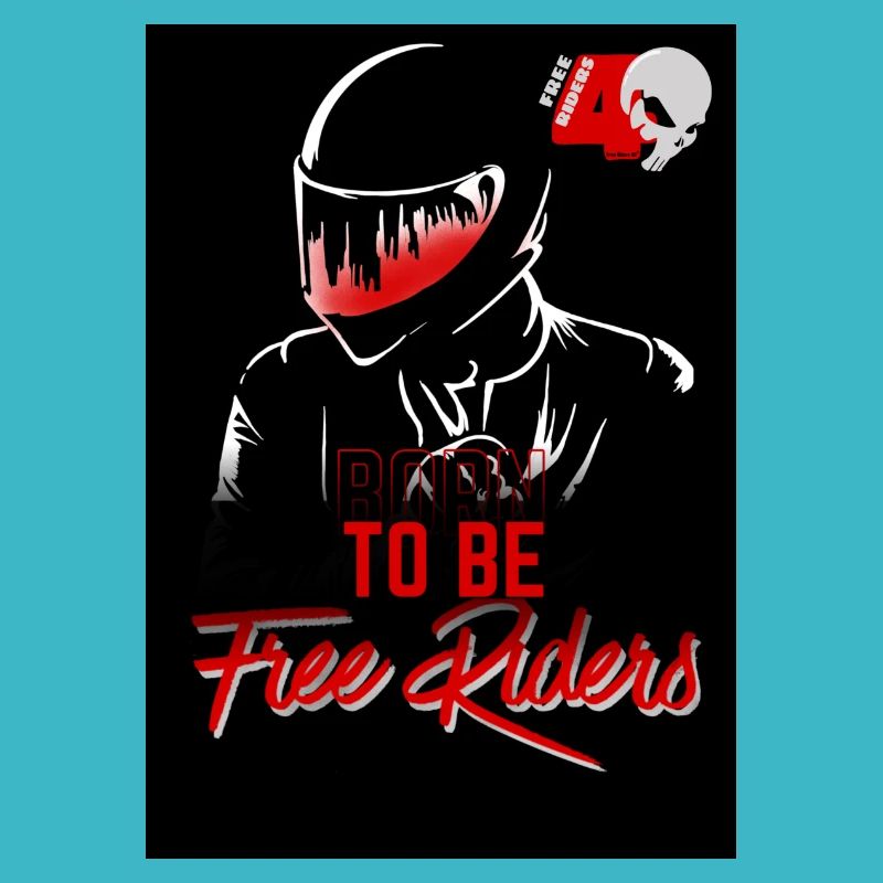 FR49 - Born to be Free Riders Red version