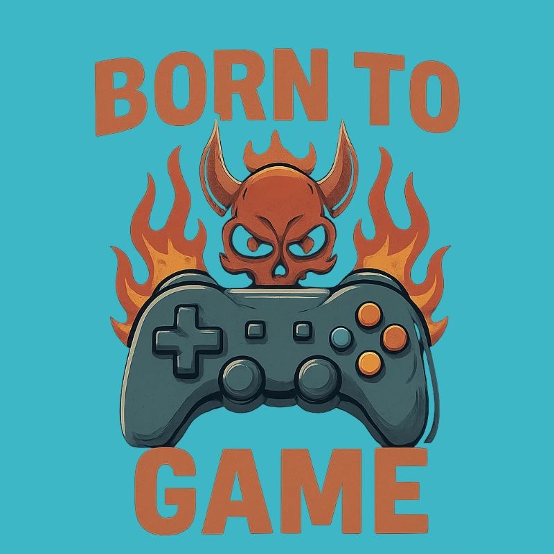 Born to Game – Fire Skull Controller