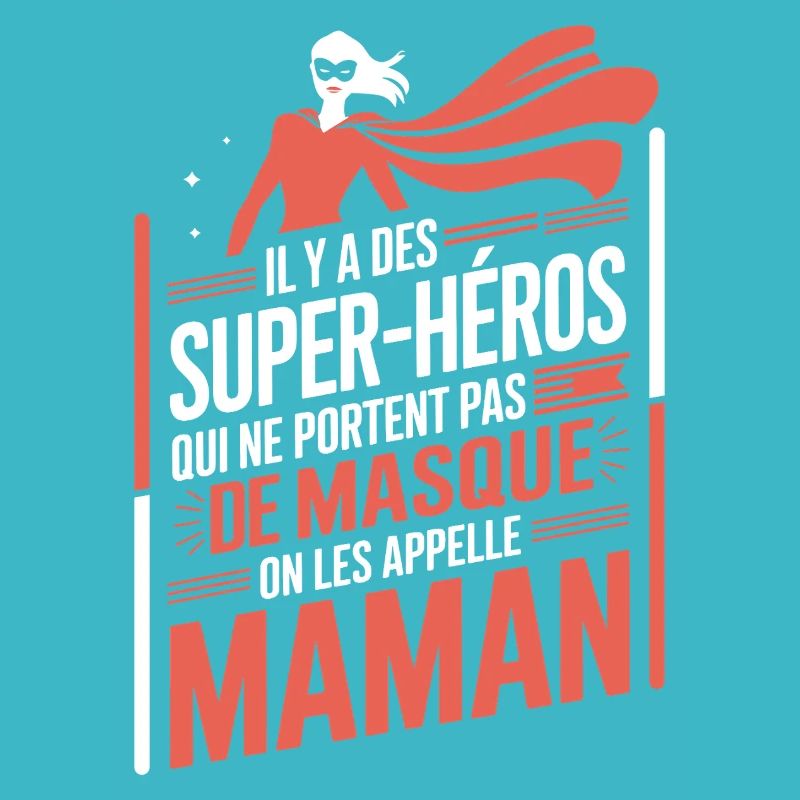 Maman Super-Héros sans Masque