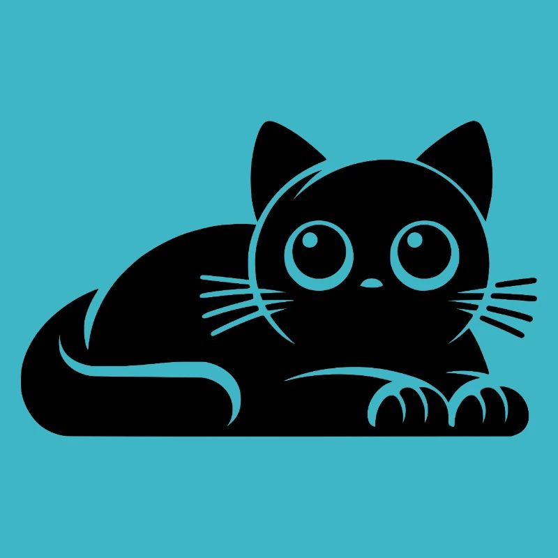 Ich war das nicht Katzen Blick