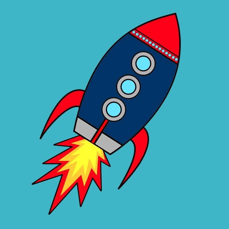 Lancement de fusée Rocket *