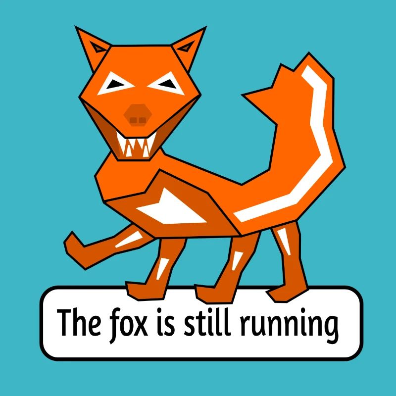 The fox is still running