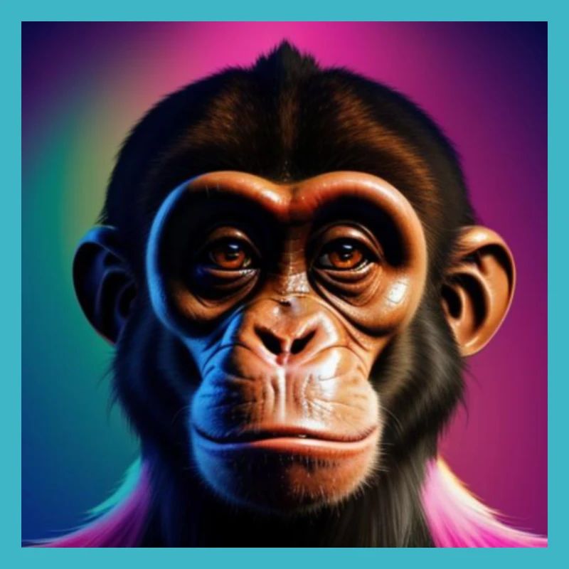 Frecher Affe