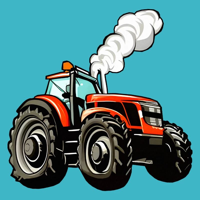 Tractor Heavy Smoke