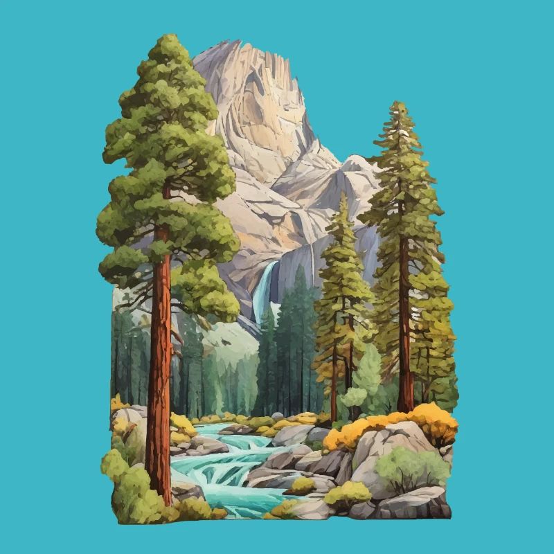 Wunder schöne Berglandschaft