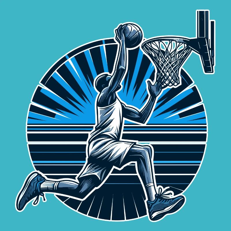 Basketball Dunking Geschenk