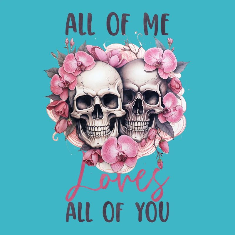 Tout de moi vous aime tous Squelettes de la Saint-Valentin