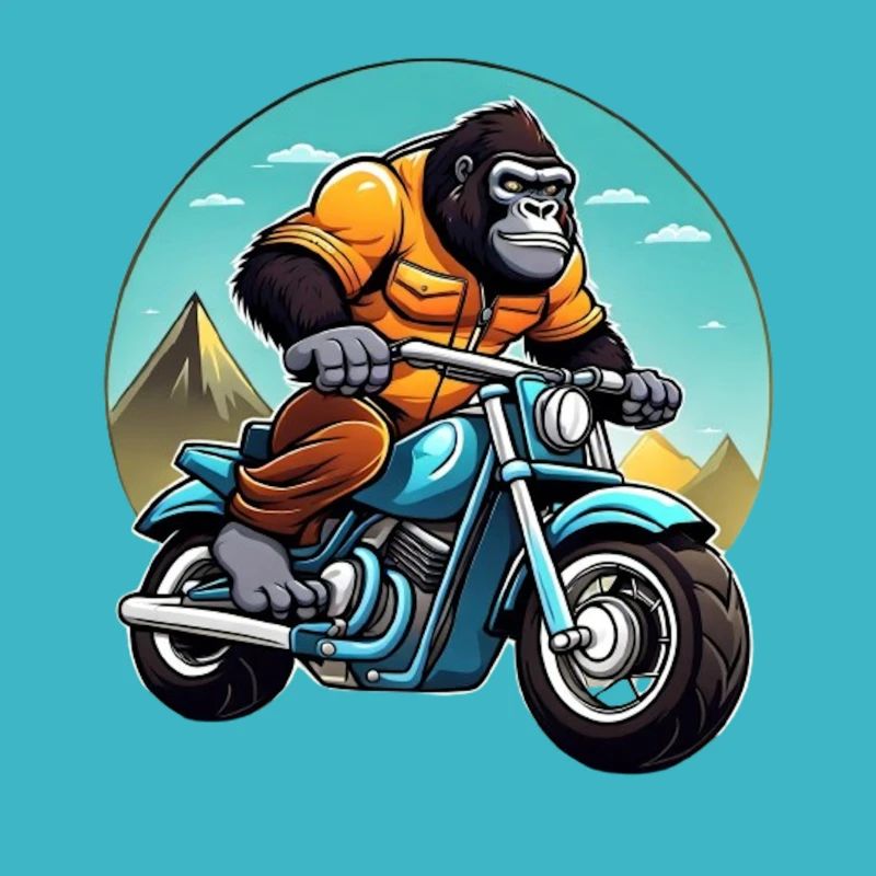 Motard gorille