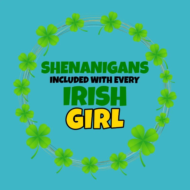 Schabernack inklusive: Irisches Mädchen St. Patrick's Day