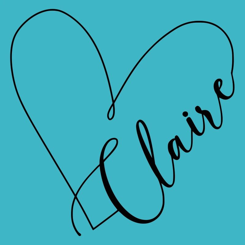 Claire Nom Ligne de Coeur