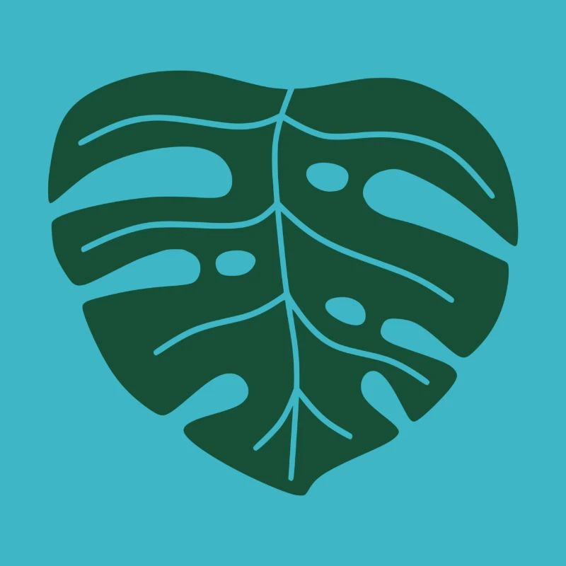 monstera leaf