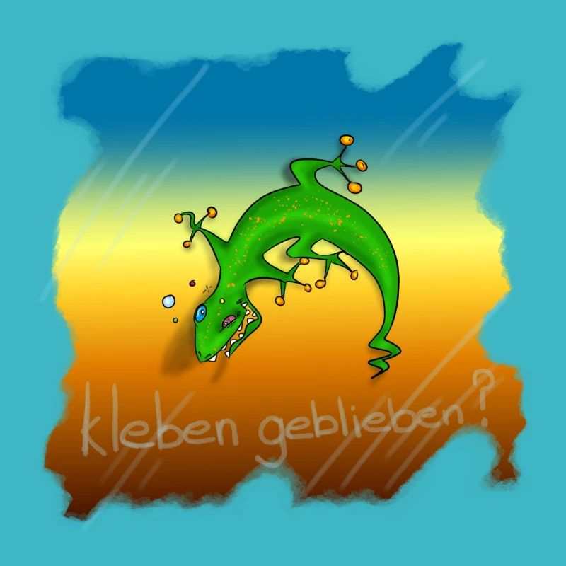 Gecko "kleben geblieben"