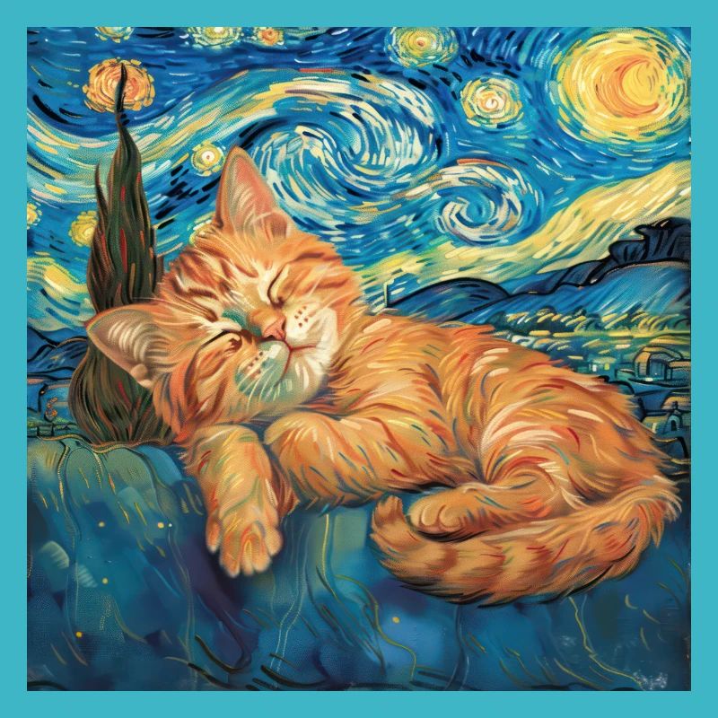 Chat, motif chat, cadeau