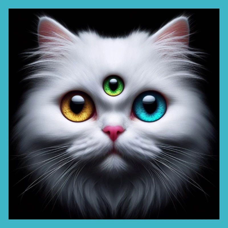 3 eyes cat