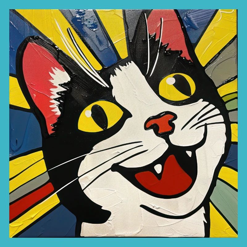 Chat, Motif De Chat