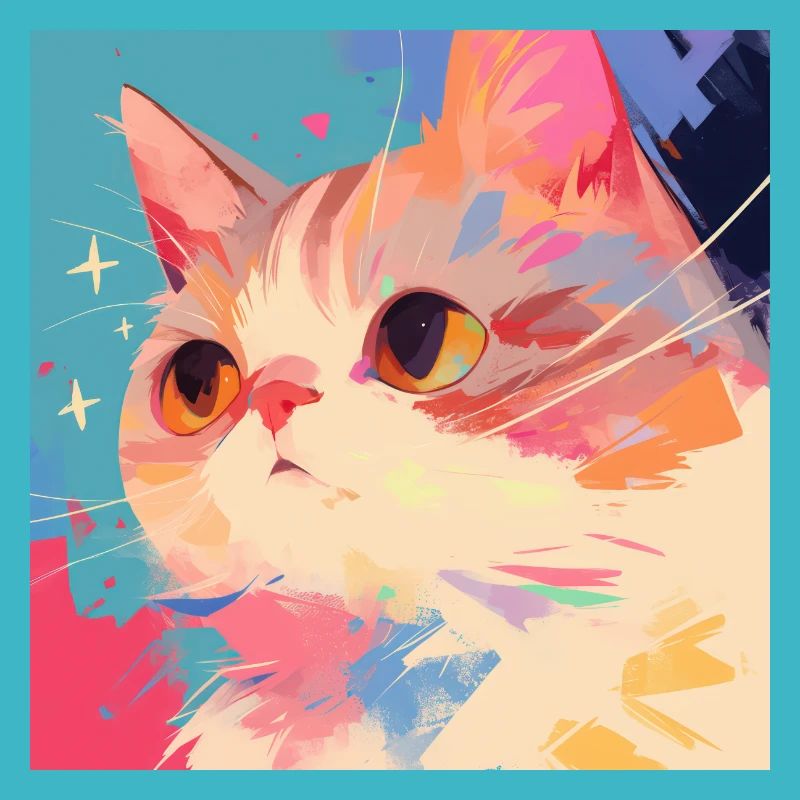 Chat, Motif De Chat