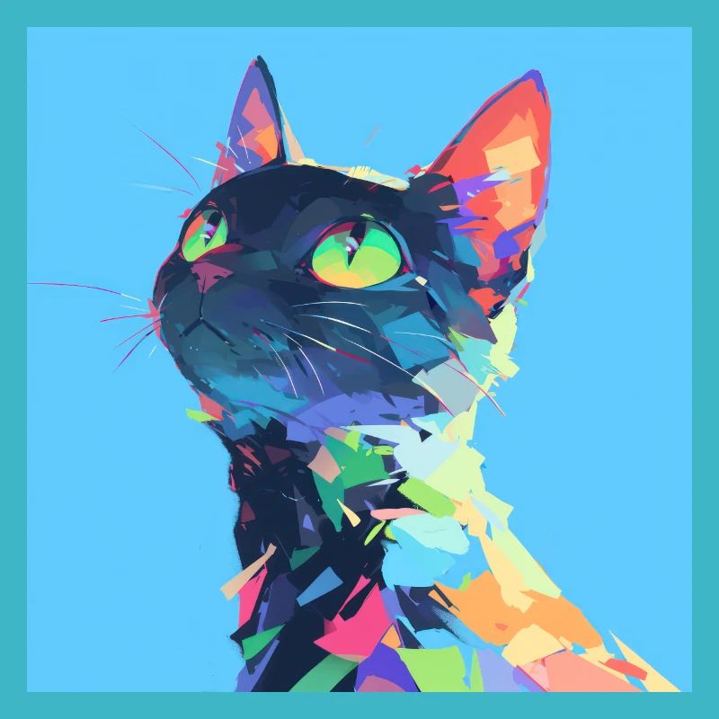 Chat, Motif De Chat