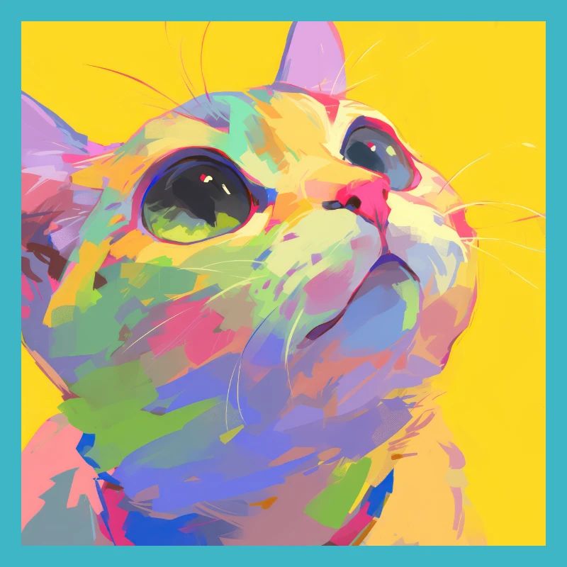 Chat, Motif De Chat