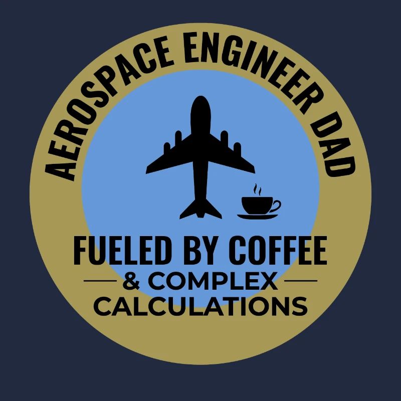 Aerospace Engineer Dad Coffee Plane Airplane