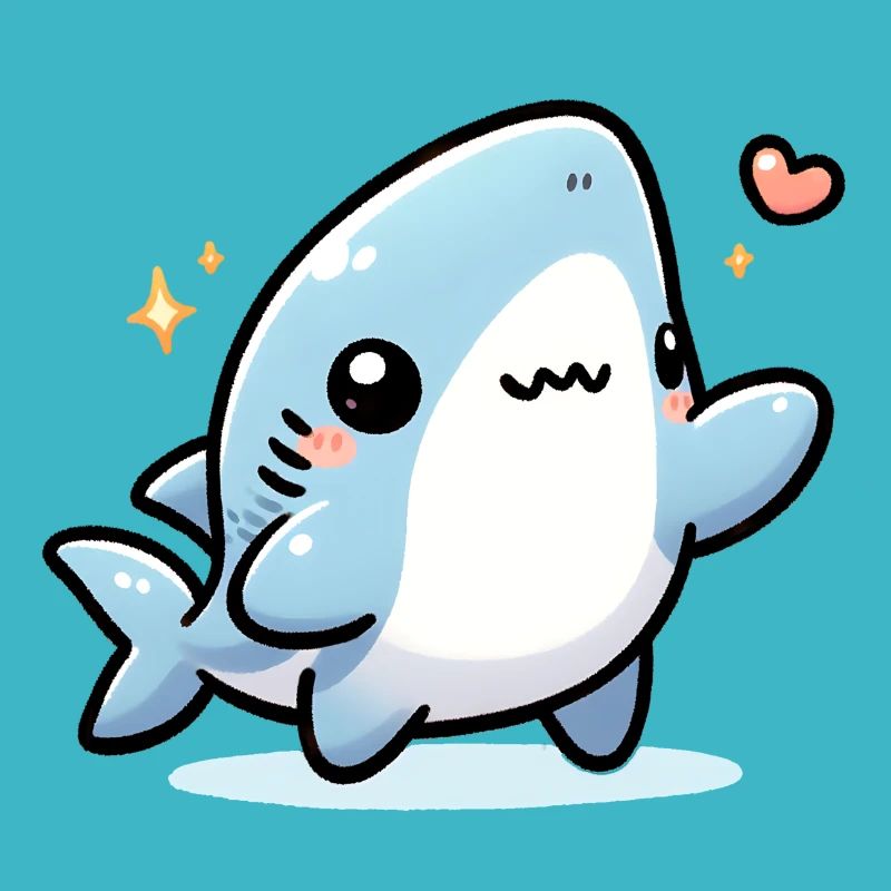 Cute shark