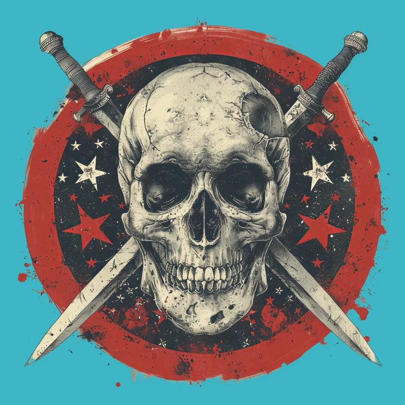 Crâne Épées Crâne