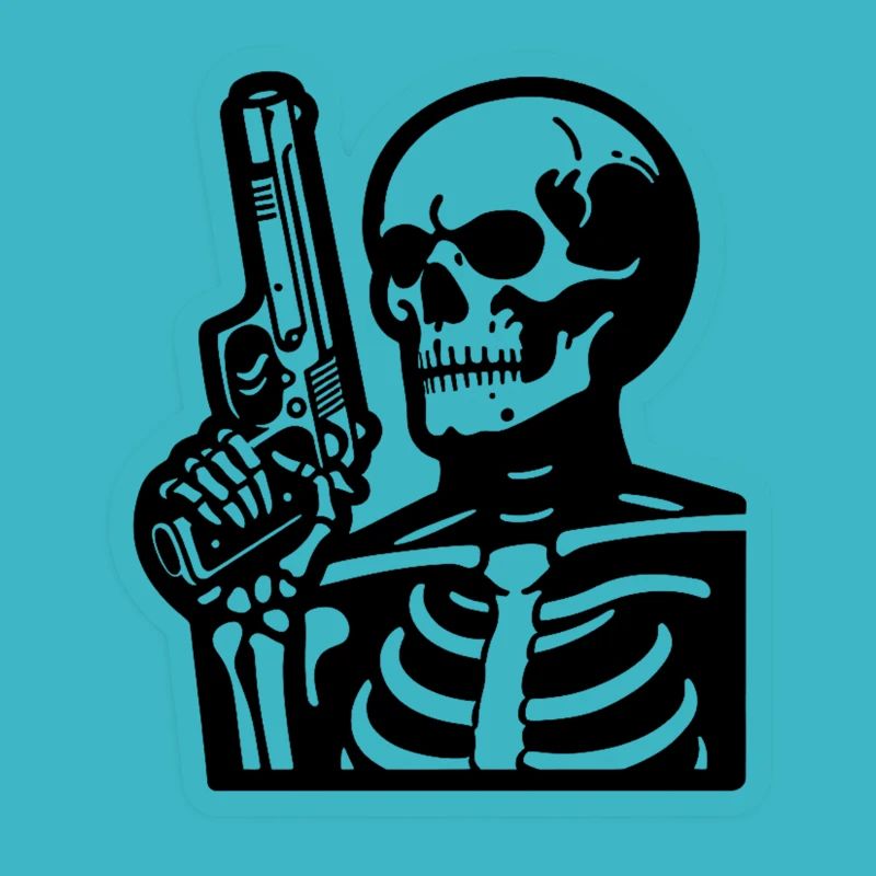 Skeleton with Weapon