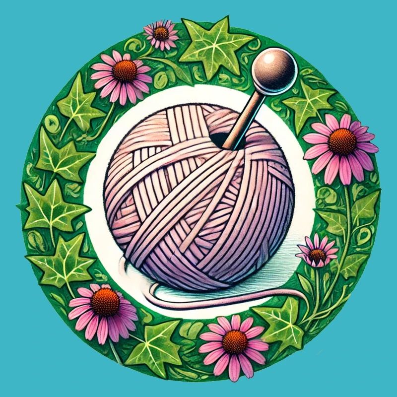 Fil d’échinacée violette