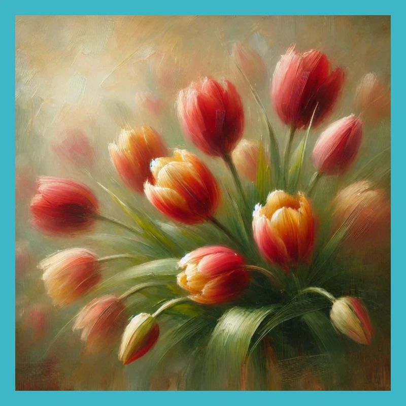 Aesthetic Tulips Flowers