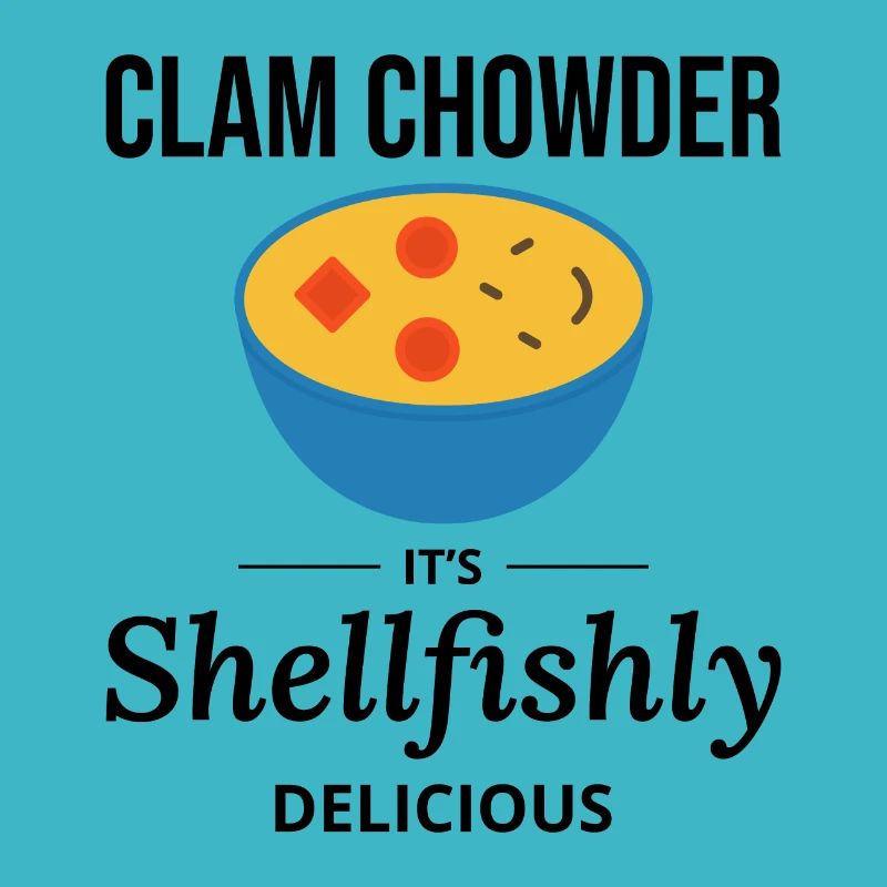 Clam Chowder Shellfish Hilarious Seafood Soup