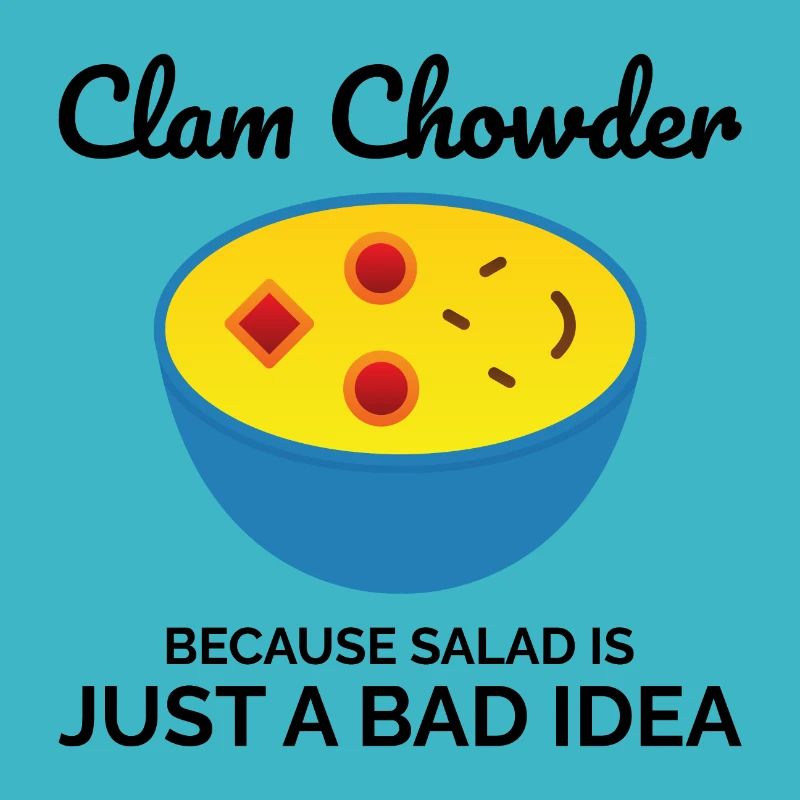 Clam Chowder Shellfish Hilarious Seafood Soup